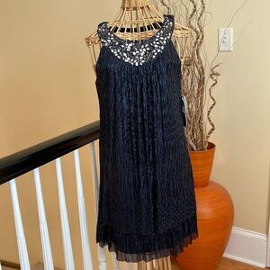 Decode 1.8 NWT navy stress with sparkles ✨